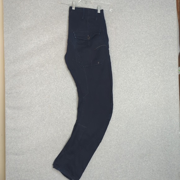 Vintage G-Star Raw Jeans Men Omega Laundry Arc Loose Tapered Blue Tactical 34x36 - Picture 1 of 13